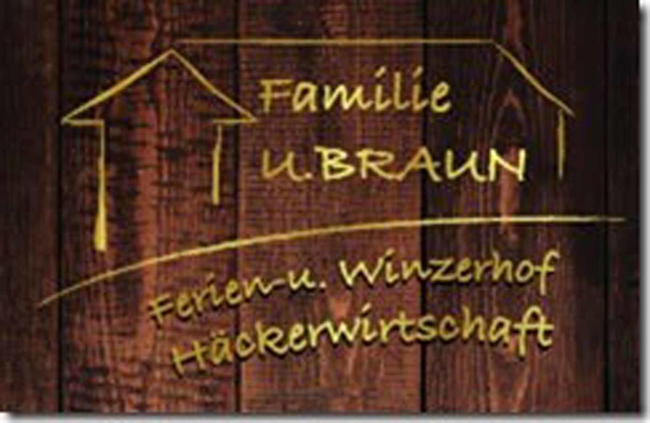 شقة Ferien- Und Winzerhof Ute Braun نوردهيم المظهر الخارجي الصورة